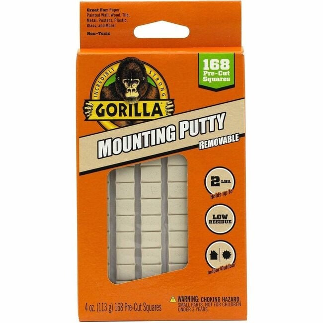 GORILLA Gorilla GOR109100 Mounting Putty 168/Pack