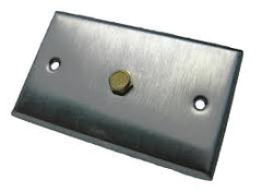 Veris Industries AA56 Static Pressure Pickup Port - Stainless Steel Wall Plate - Accessory for Sensor