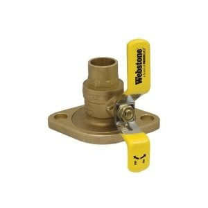 NIBCO Nibco H-51404HV 5140 Series Ball Valve 1 in Sweat x Flanged
