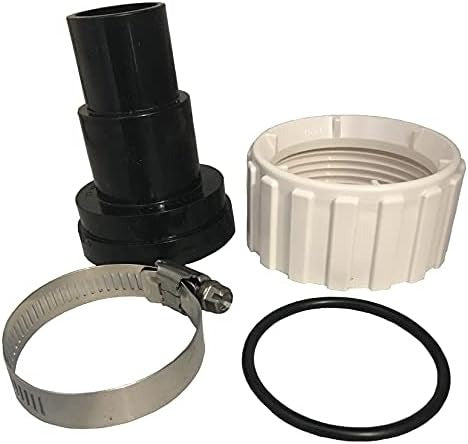WATERWAY PLASTICS Waterway Plastics 400-9280B 1-1/2 Inch Union Assembly 1-1/4 Inch Hose Adapter