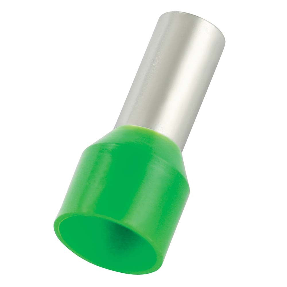 VALUE COLLECTION Value Collection E16-12-GREEN Wire Ferrule 6 Awg Pack 100