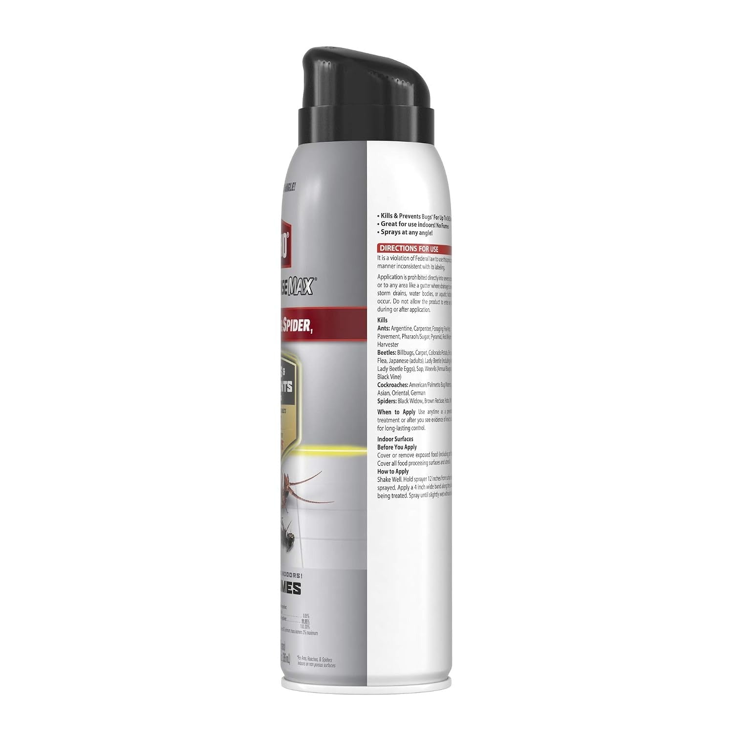 ORTHO Ortho 4388710 Home Defense Max Ant Roach and Spider Indoor Insect Spray 14 oz