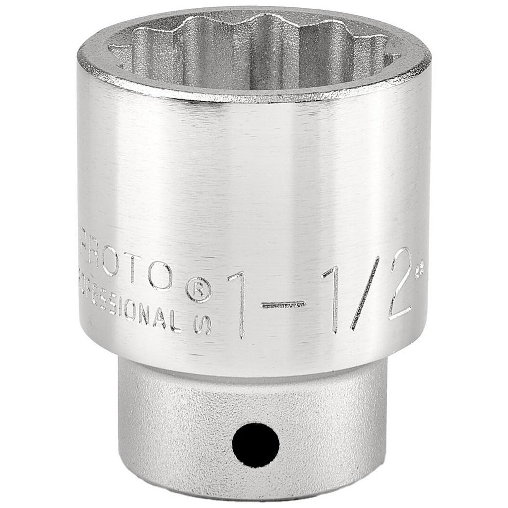 PROTO Proto J5548 1-1/2 Inch 12-point 3/4 Drive Hand Socket