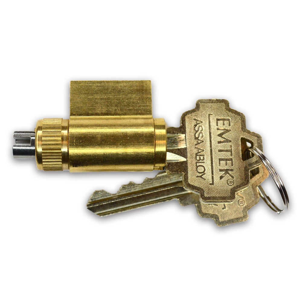 EMTEK Emtek CY4-PSCHCTS2-US3 Schlage C Cylinder Key-in Knob Lever