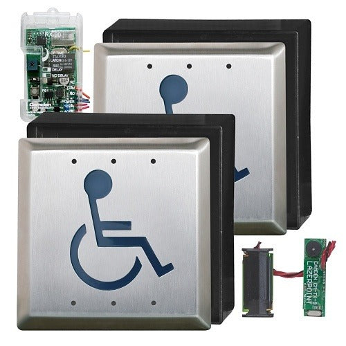 CAMDEN DOOR CONTROLS Camden Door Controls CM-RFL452-SA Lazerpoint Package
