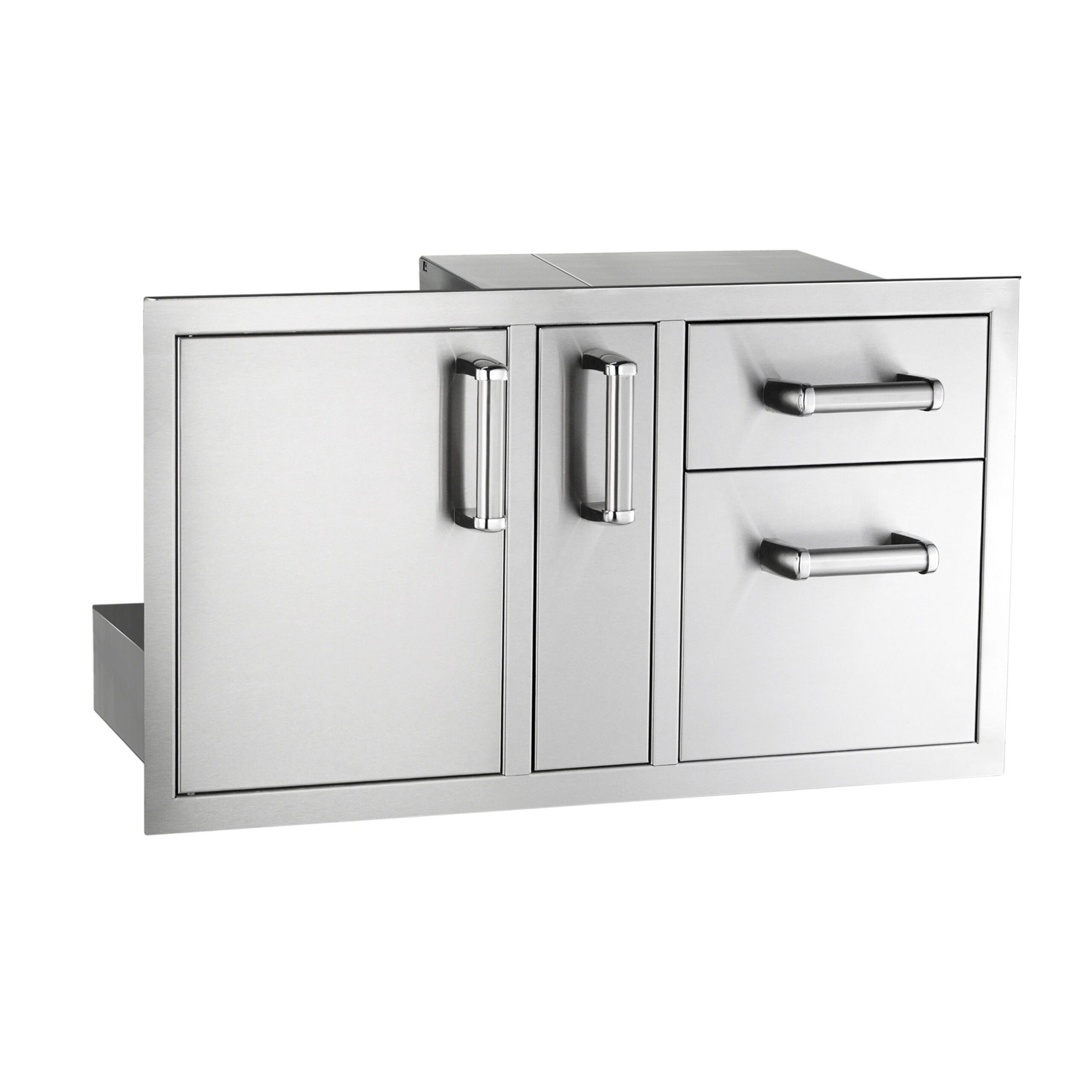FIRE MAGIC GRILLS Fire Magic Grills 53816SC Premium Flush Access Door with Platter Storage and Double Drawer 36-Inch 53816SC