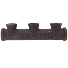 Gastite 3-PORTMAN 3/4 x 1/2 x 1/2 in. NPT Reducing Ductile Iron 3 Port Manifold