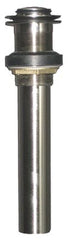 Everflow 30-05BN RAVEN R1032 One Touch Drain For Vessels Without Overflow - Brushed Nickel