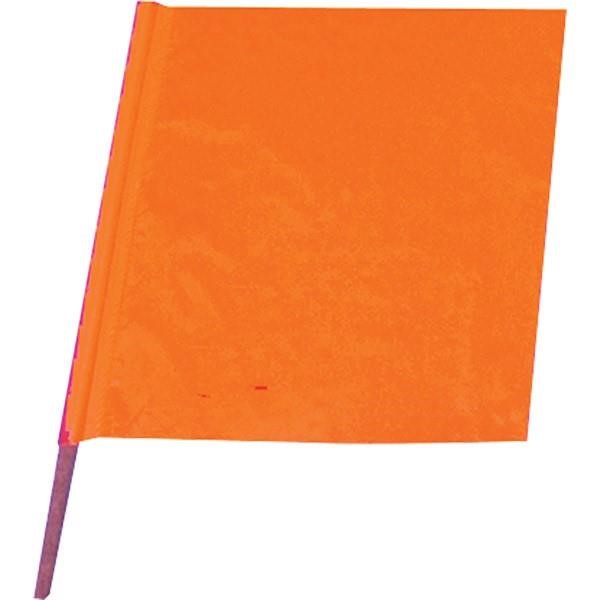 Cortina Safety 32293404 All-Weather Traffic Flag 18 x 18 w/ 30 Dowel Replacement MPN