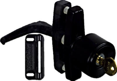 NATIONAL HARDWARE National Mfg N178-806 Black Keyed Knob Latch Storm Door