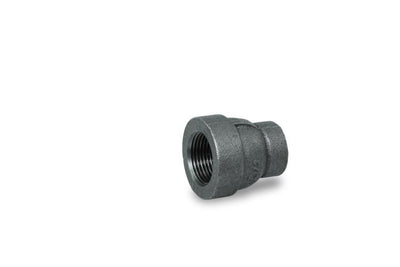 Everflow BXRC1120 | 1-1/2 X 1/2 Black XH Reducing Coupling 300# | Everflow