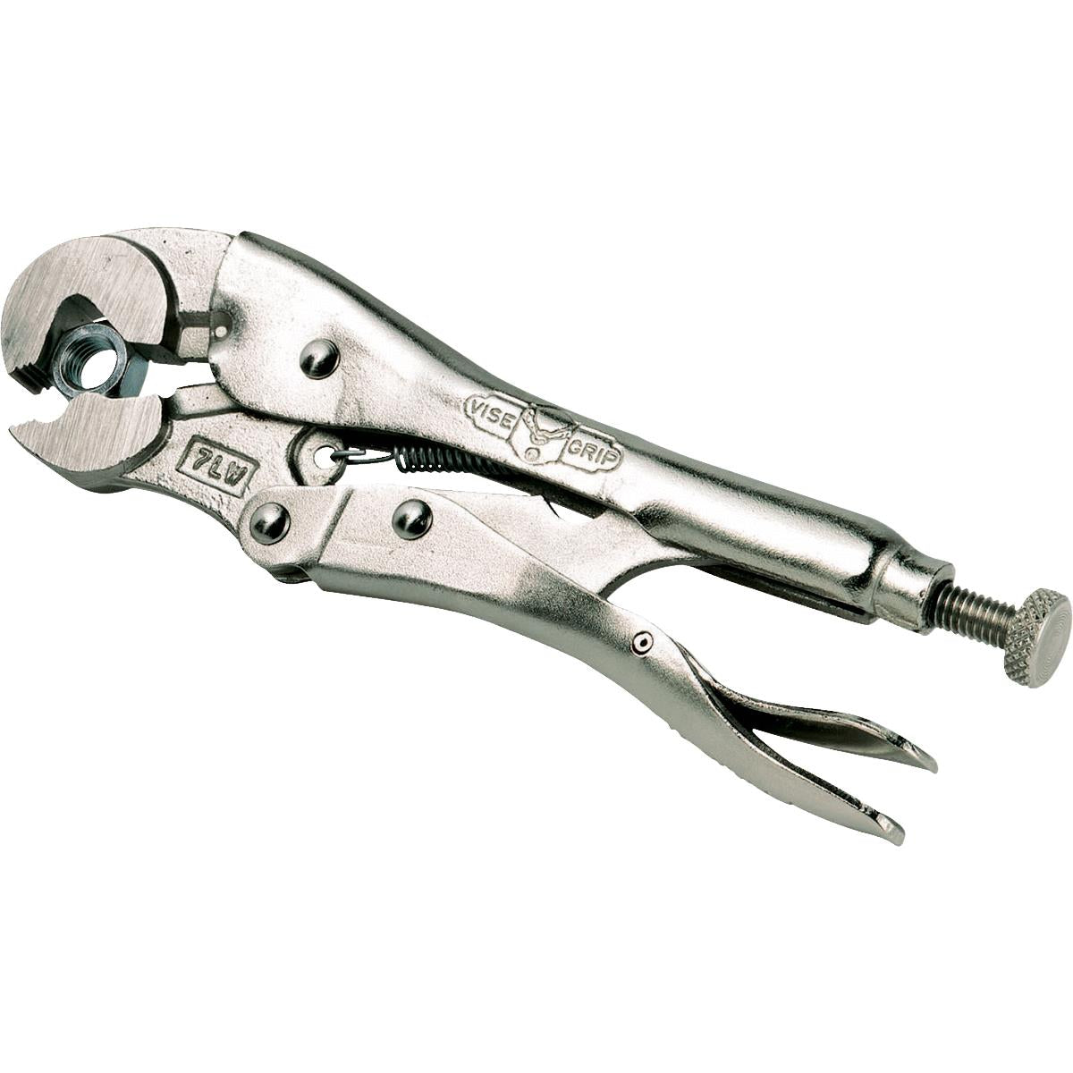 IRWIN Irwin 7LW Locking Wrench V-Jaw Plain Grip 7 In