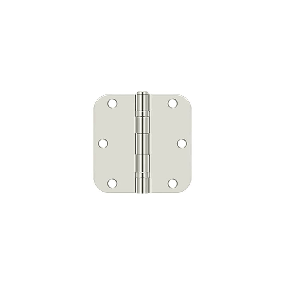 DELTANA Deltana S35R5BB14 Ball Bearing Hinge Bright Nickel