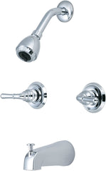 Pioneer P-1230 Tub and Shower Set 2.5 gpm Shower Polished Chrome