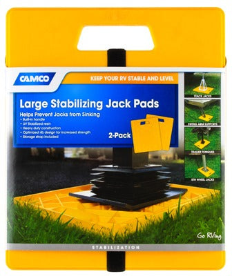 CAMCO Camco Mfg 44541 Stabilizer Jack Pad 2-pack Rv Support