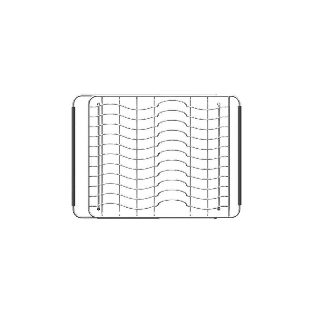 Elkay LKWERBSS Wavy Wire Bottom Grid Polished Stainless Steel 15-3/8 x 12-3/8 Inch