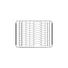 Elkay LKWERBSS Wavy Wire Bottom Grid Polished Stainless Steel 15-3/8 x 12-3/8 Inch