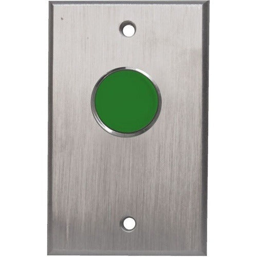 CAMDEN DOOR CONTROLS Camden Door Controls CM-7100G Recessed Push Button Green