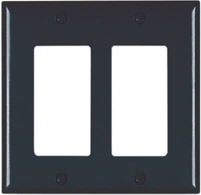 LEGRAND Pass Seymour TP262BKCC12 2 Gang Decorator Wall Plate