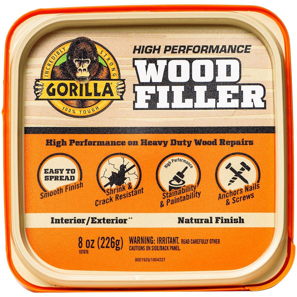 GORILLA GLUE Gorilla Glue 107084 Wood Repair Compound 8 Oz