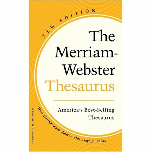 MERRIAM-WEBSTER Merriam-webster MER0983 Paperback Thesaurus Reference