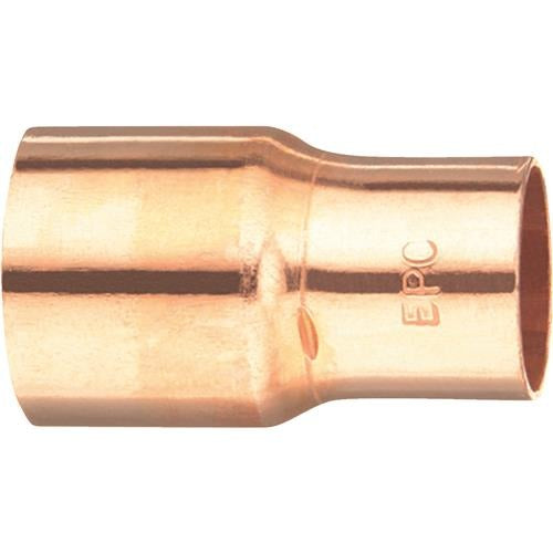 NIBCO Nibco W00765D 3/4 in x 1/2 in Reducing Copper Coupling with Stop (Each)