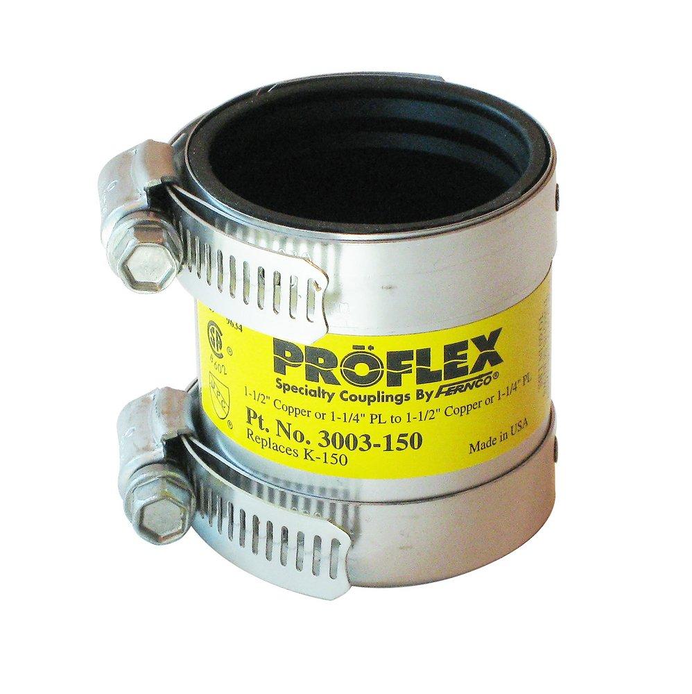 Fernco 3003-150 Proflex 1-1/2 in. Copper Flexible Coupling