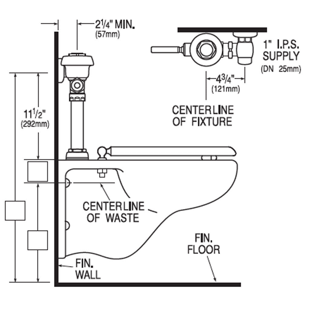 Sloan 3010100 Royal 110 3.5 GPF Flush Valve – Voomi Supply