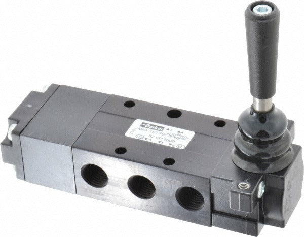 PARKER Parker 521811000 4-way 3-position Valve Lever-spring Return