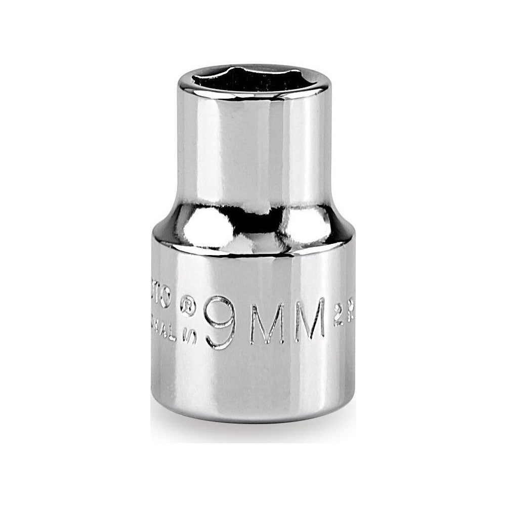 PROTO Proto J5209MH 9mm 6-point 3/8 Drive Hand Socket