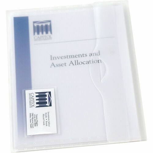 AVERY Avery AVE72278 Translucent Document Wallet Box of 12