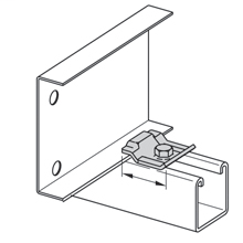 Eaton 9ZN-1205 B-Line 9ZN1205 Cable Clamp 2-1/4 in Length Replacement MPN