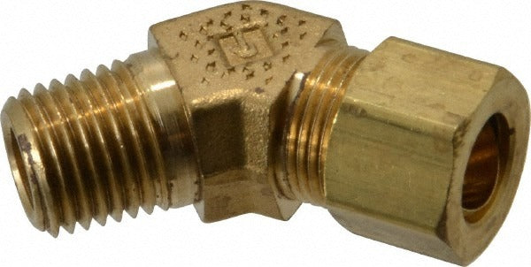 PARKER Parker 179C-6-4 Male 45 Elbow Compression X Mnpt Brass