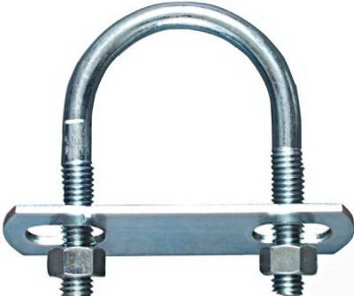 NATIONAL HARDWARE National Mfg N222-166 Zinc U-bolt 5/16x2x3-1/4 in