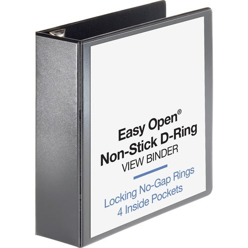 BUSINESS SOURCE Business Source BSN26962 Locking D-ring View Binder 3 Inch