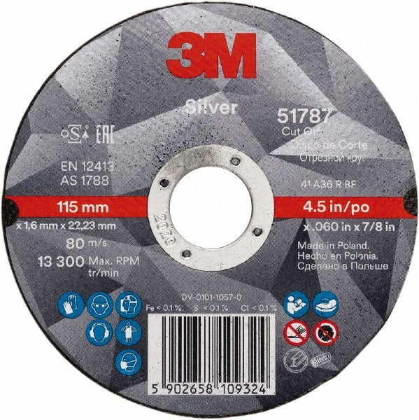 3M 3M 7100138406 Ceramic Cutoff Wheel 3 in for Steel