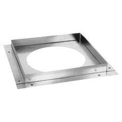 Duravent 46DVA-FS Firestop 4 ID x 6-5/8 Inch OD Ceiling Direct-Vent Aluminum/Galvanized Steel Natural Gas