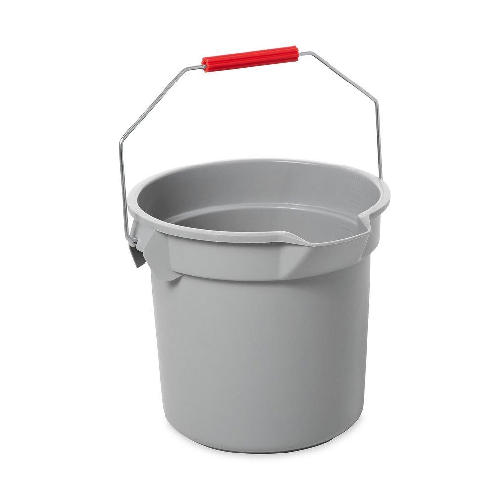 Rubbermaid FG261400GRAY HVY DTY BK-14QT