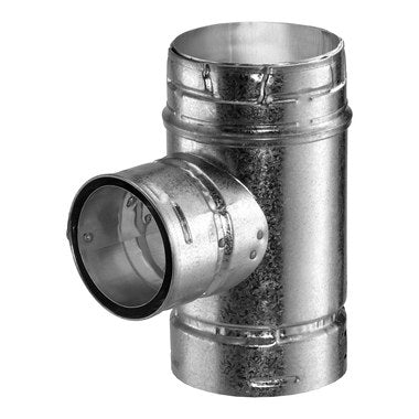 Duravent 5GVTR3 Vent Tee Reduction 5 x 3 Inch Galvanized/Aluminum