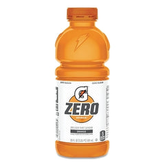 Gatorade 4318 G Zero Sugar Ready-to-Drink Thirst Quencher 20 oz Bottle Orange