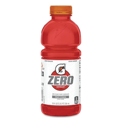 Gatorade 4426 G Zero Sugar Ready-to-Drink Thirst Quencher Fruit Punch 20 oz Bottle 24 per Case