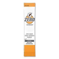 Gatorade 4490 G Zero Powder Stick 0.10 oz Volume 16.9 oz Yield Orange