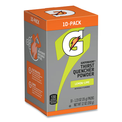 Gatorade 4700 Powder Stick 1.23 oz Volume 16.9 oz Yield Lemon Lime