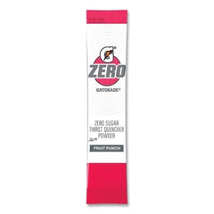 Gatorade 4713 G Zero Powder Stick 0.10 oz Volume 16.9 oz Yield Fruit Punch