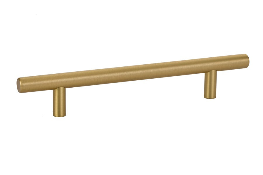 EMTEK Emtek 86361US4 Bar Cabinet Pull Satin Brass 5 in