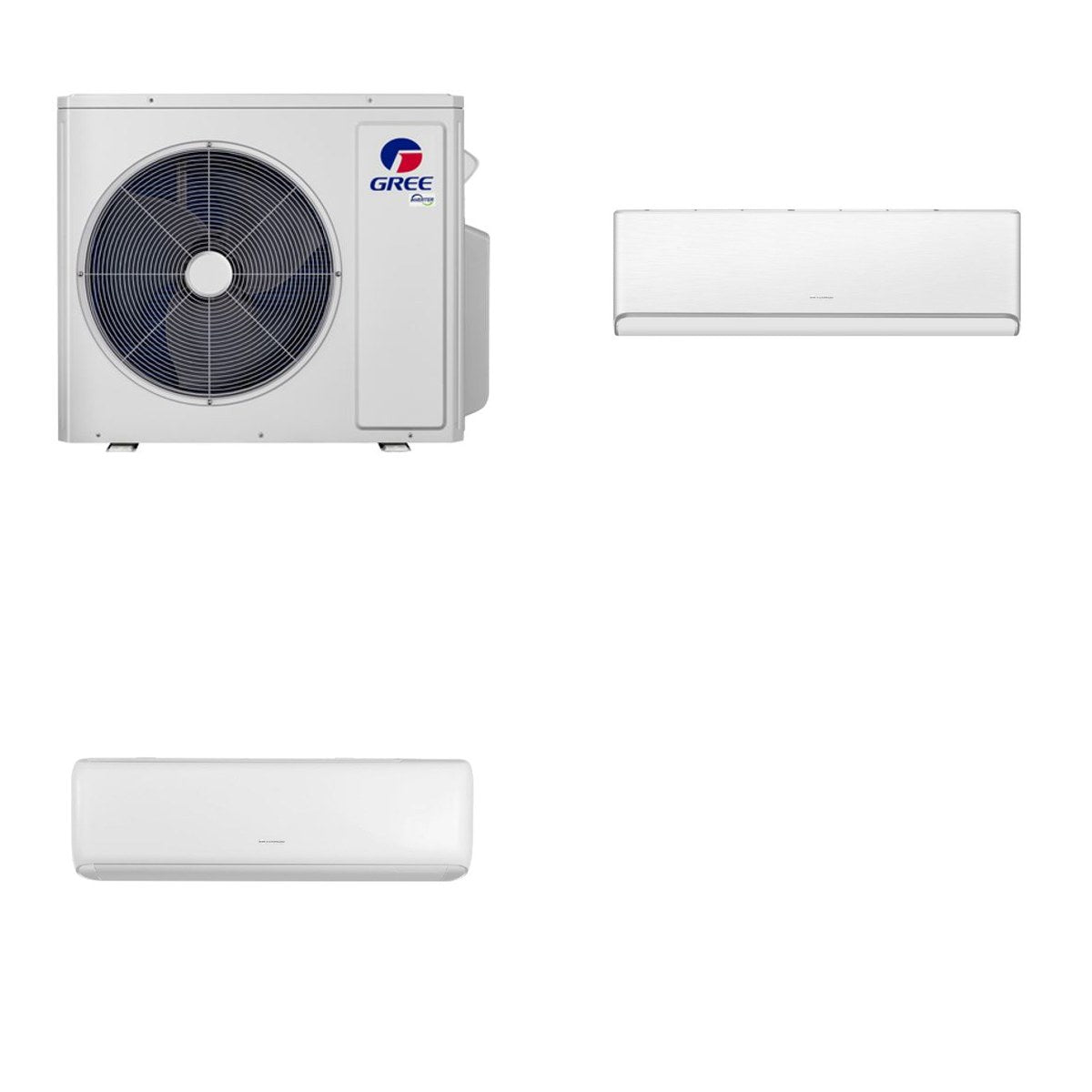 GREE GREE 48000 BTU R-32 21 SEER2 5-Zone Wall-Mounted Mini Split Heat Pump