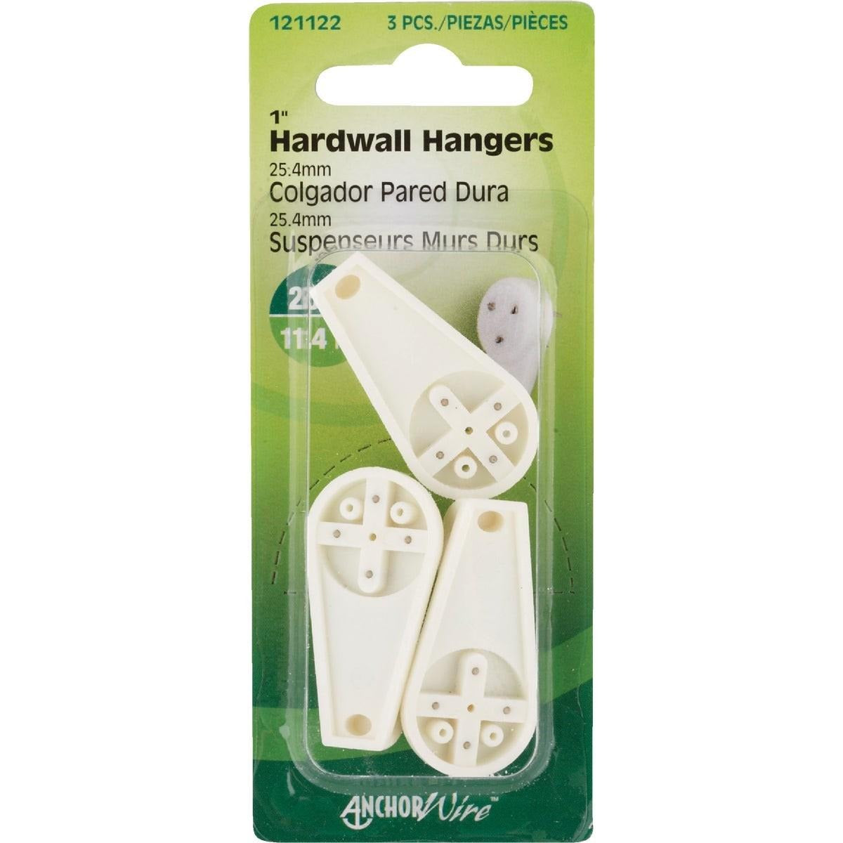 HILLMAN Hillman 121122 Anchor Wire 25 Lb. Capacity Hardwall Hanger Pack