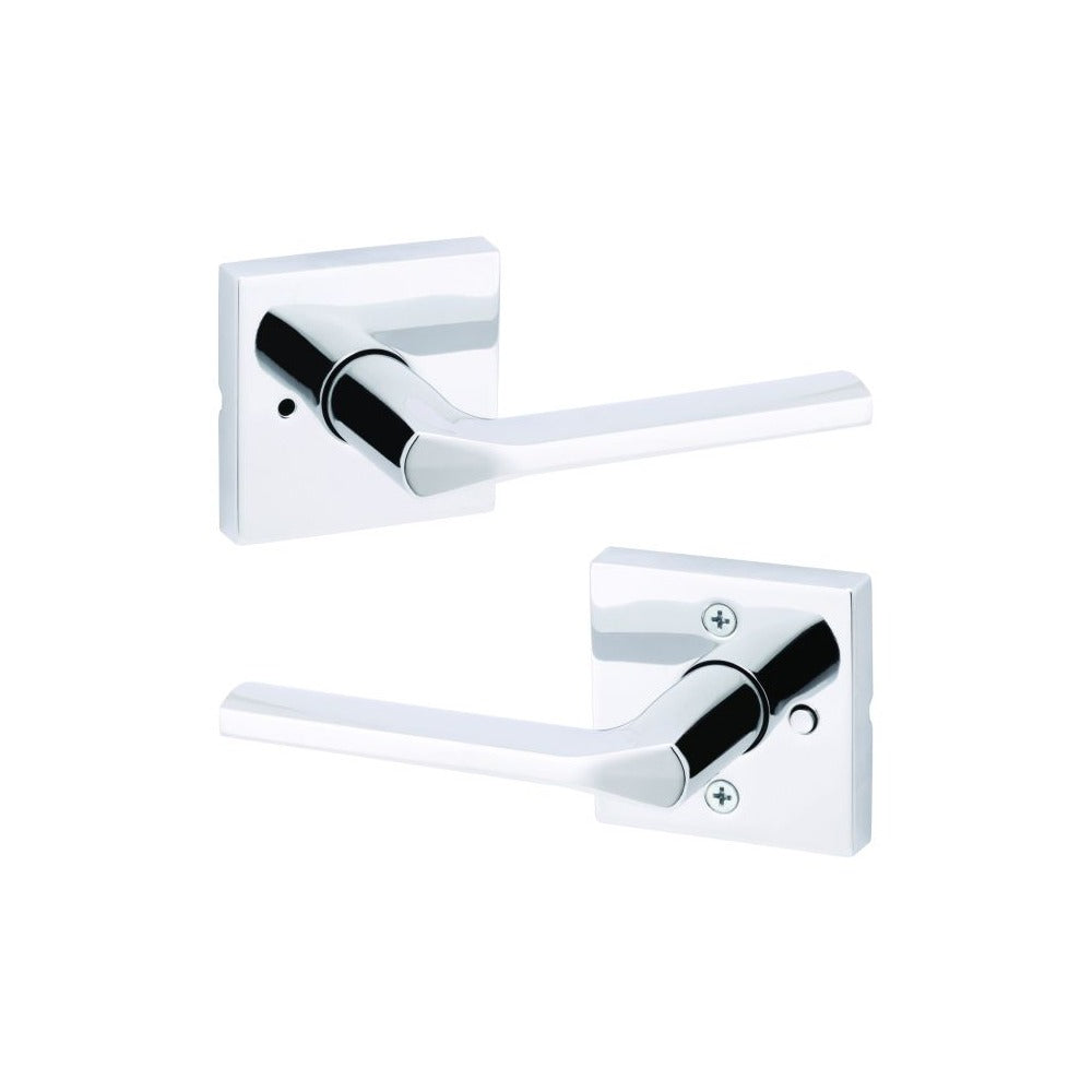 KWIKSET Kwikset 730LSLSQT-26 Lisbon Privacy Door Lock Bright Chrome