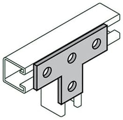 Anvil 2400213100 5-3/8 In Long X 1-5/8 In W Fig As 714 Carbon Steel 4-Hole Tee Plate Galvanized