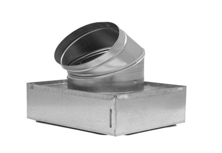 CODY COMPANY Cody Company 651R6-10X6X6 Insulated Register Boot R8